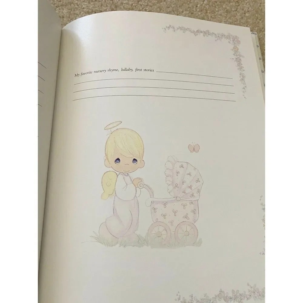 Precious Moments Grandmothers Journal Keepsake Book NEW 1990 Family History